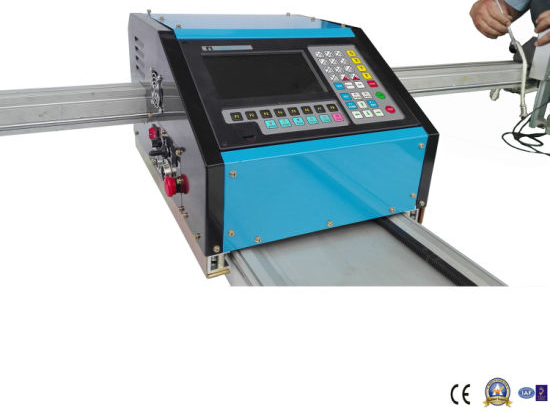 პორტატული CNC პლაზმური ჭრის დანადგარი / პორტატული CNC გაზის პლაზმური კატარღა
