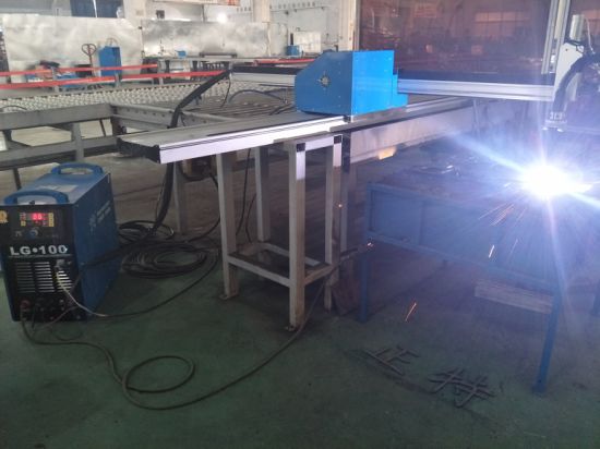 ფოლადის ჭრის იაფი ჩინური CNC პლაზმური ჭრის დანადგარი