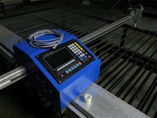 CNC პლაზმური მაგიდა ჭრის დანადგარი უჟანგავი / ფოლადი / კოპერის ფირფიტაზე
