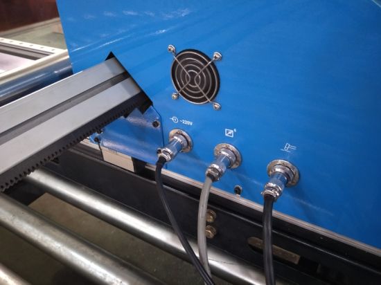 Gantry ტიპი CNC პლაზმური ჭრის დანადგარი, ფოლადის ფირფიტა ჭრის დანადგარი პლაზმური კატარღა