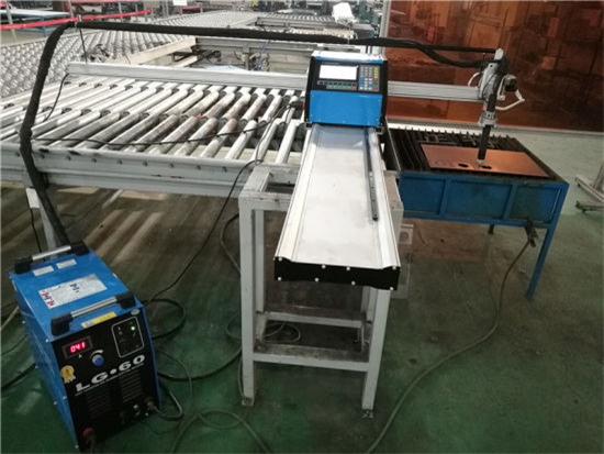 ფოლადის ჭრის იაფი ჩინური CNC პლაზმური ჭრის დანადგარი